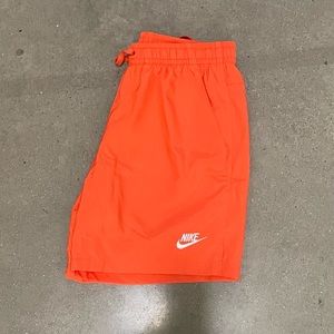Orange Men’s Nike Shorts